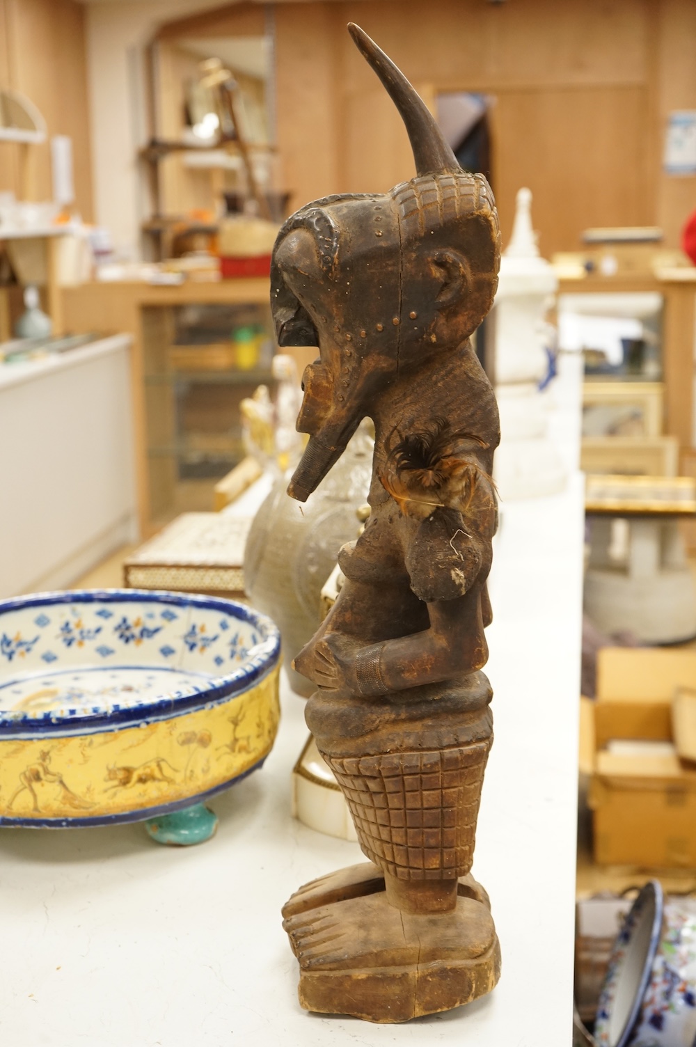African art - a Songye Nkishi power figure, 62cm